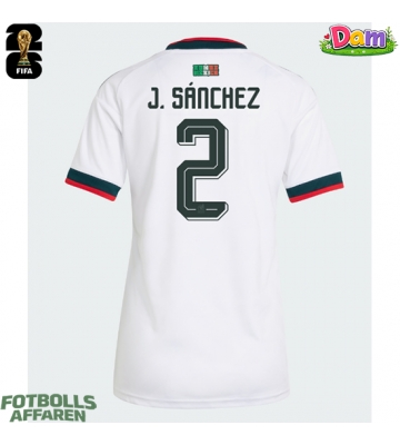 Mexiko Jorge Sanchez #2 Bortatröja Kvinnor VM 2026 Kortärmad
